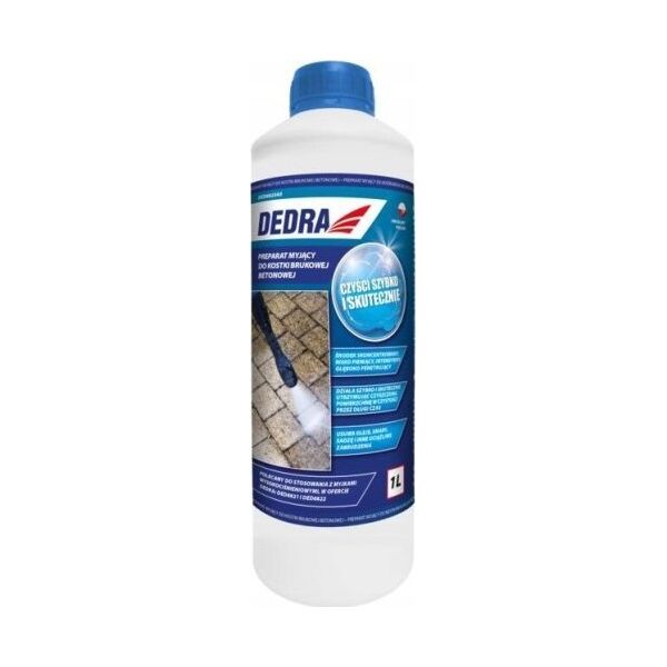 Dedra Preparat myjący 1L do kostki brukowej betonowej