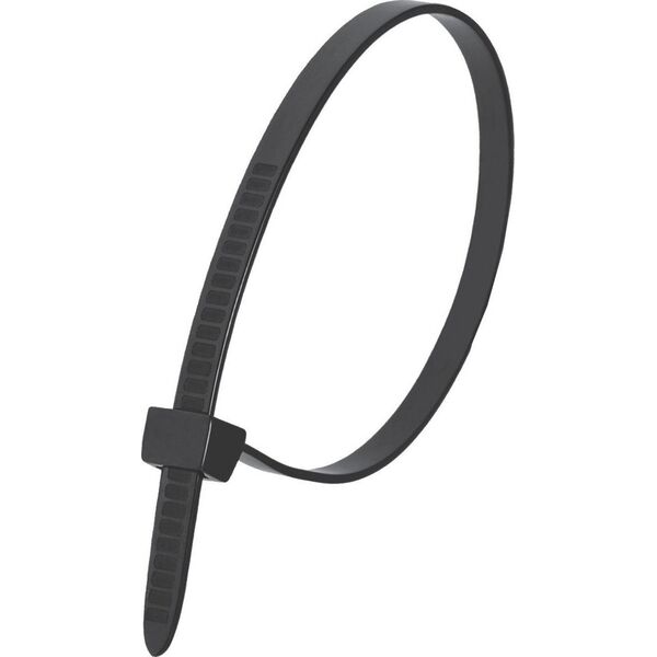 Dedra Nylonowe opaski zaciskowe czarne 7,6x370mm (100szt.)