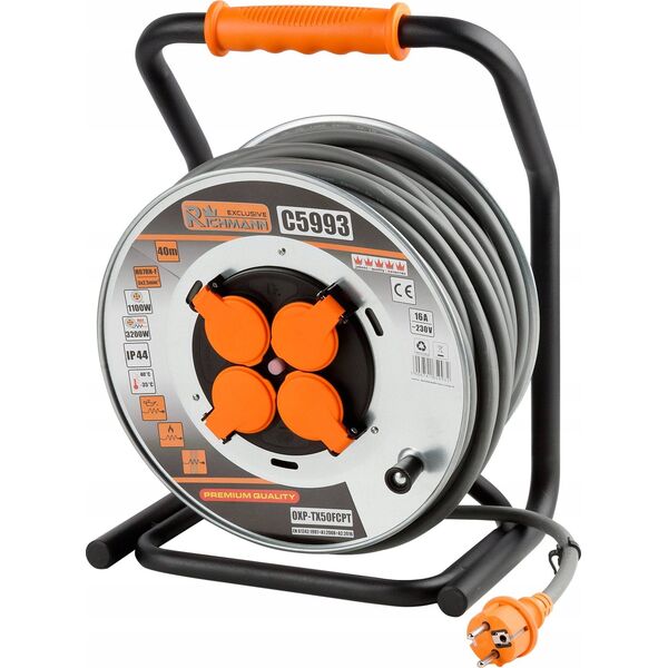 Corona Extension cord - coil "RICHMANN" 40 m 3 x 2.5
