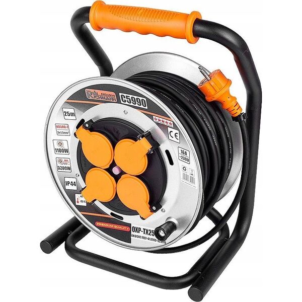 Corona Extension cord - coil "RICHMANN" 25 m 3 x 1.5