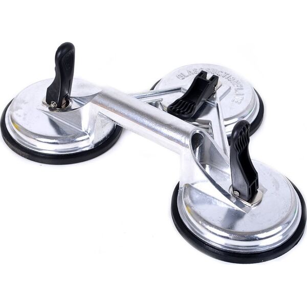 Sourcing Aluminum glass holder, triple