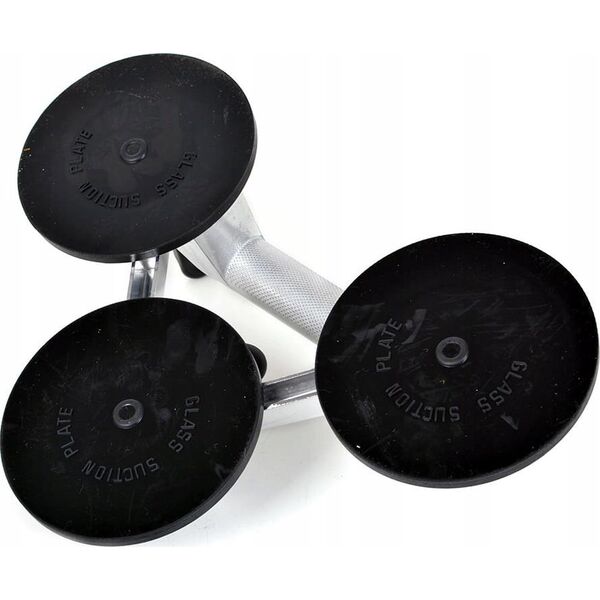 Sourcing Aluminum glass holder, triple