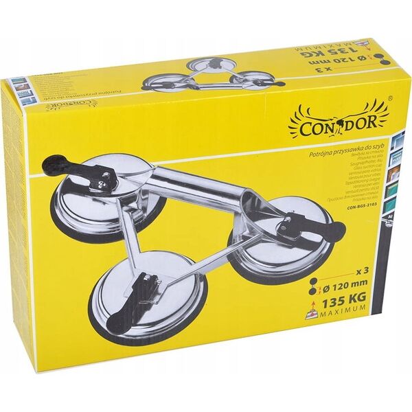 Sourcing Aluminum glass holder, triple