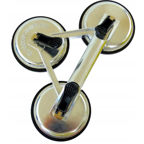 Sourcing Aluminum glass holder, triple