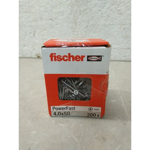 Sourcing Fischer screwdriver FPF-ST P 4.0x50 A2, 200 pcs.
