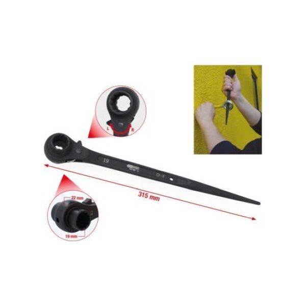 Sourcing Spanner for scaffolding KS TOOLS 19x22mm