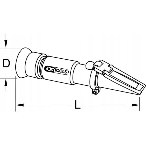 Sourcing Optical refractometer KS TOOLS