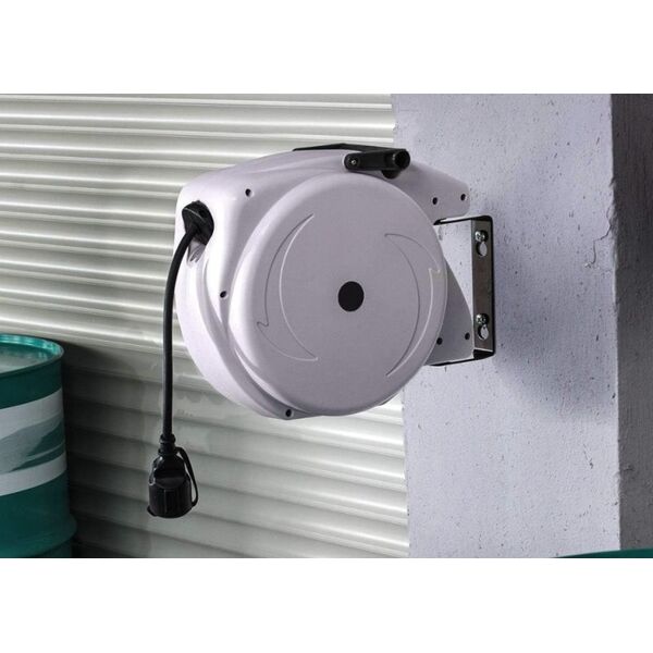 Sourcing Retractable extension cord AS-SCHWABE IP44 EasyToGo 10m