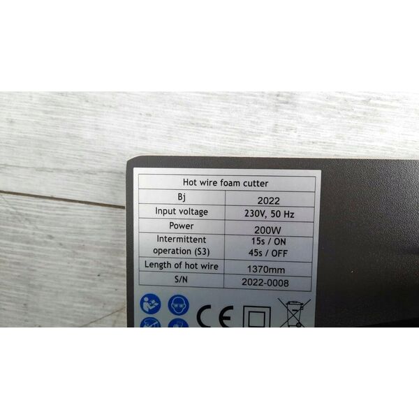 Sourcing Polystyrene cutting frame EDMA