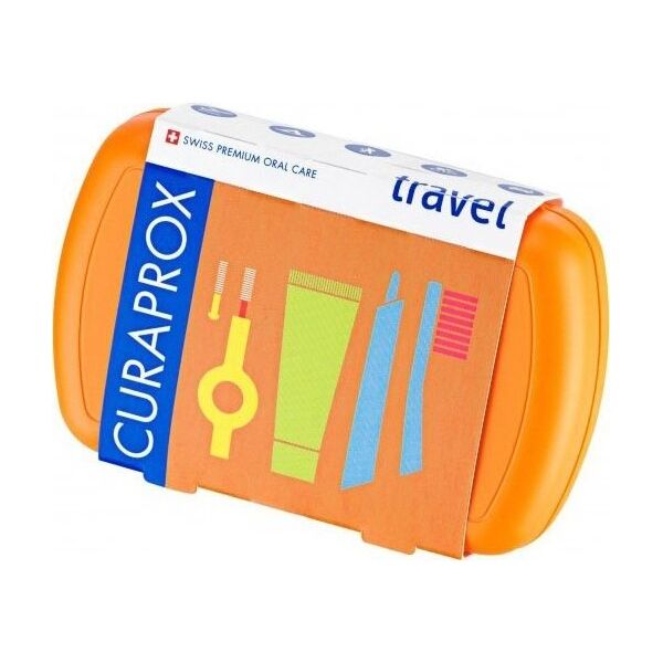 Curaprox CURAPROX TRAVEL SET POMARAŃCZOWY