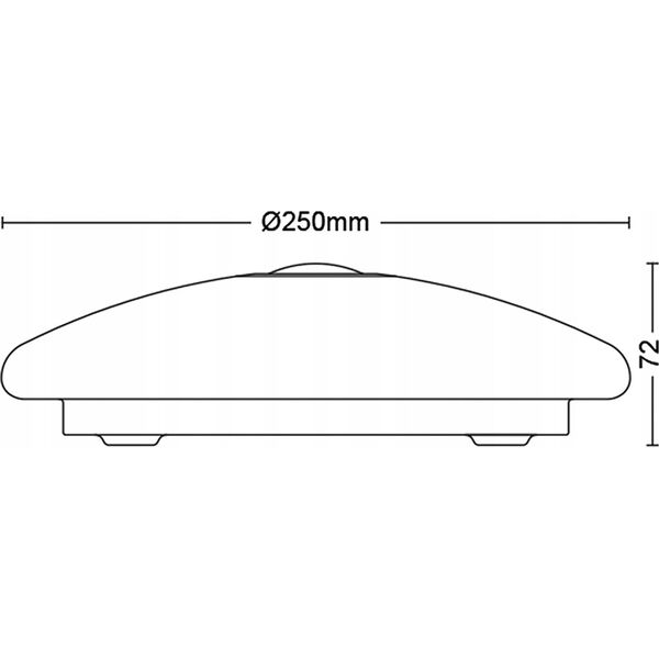 Lampa sufitowa Philips PLAFOND MAUVE CL252 6W 40K W 25CM