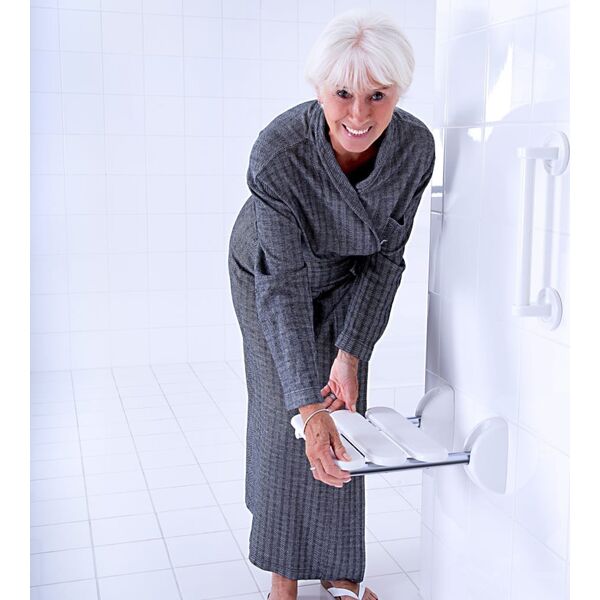 Sourcing FOLD DOWN SHOWER SEAT PRO WHITE