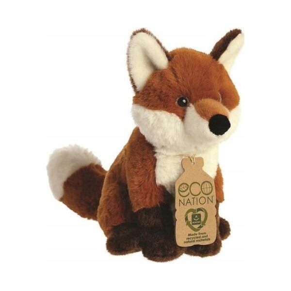 ECO NATION AURORA Eco Nation Plush Fox, 19 cm