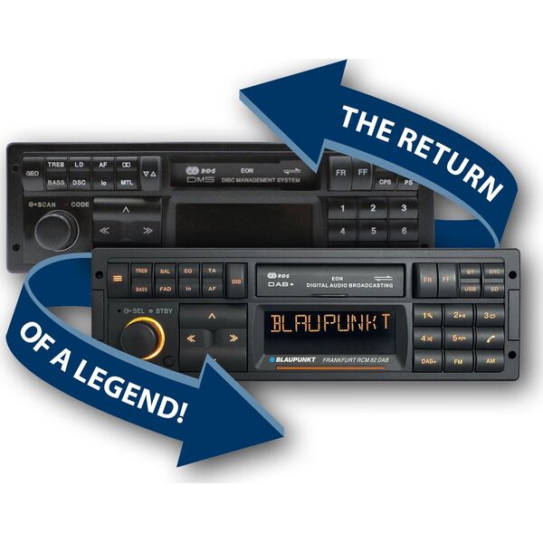 Radio samochodowe Blaupunkt BLAUPUNKT Frankfurt RCM 82 DAB