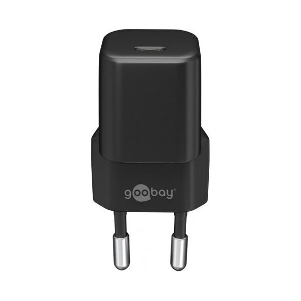 Ładowarka Goobay Ładowarka USB-C PD (Power Delivery) Fast Charger nano (30 W) czarna