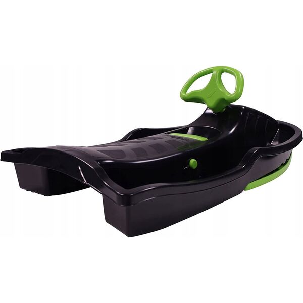Stiga STIGA SNOWPOWER black/green sled with handle ST7122-19