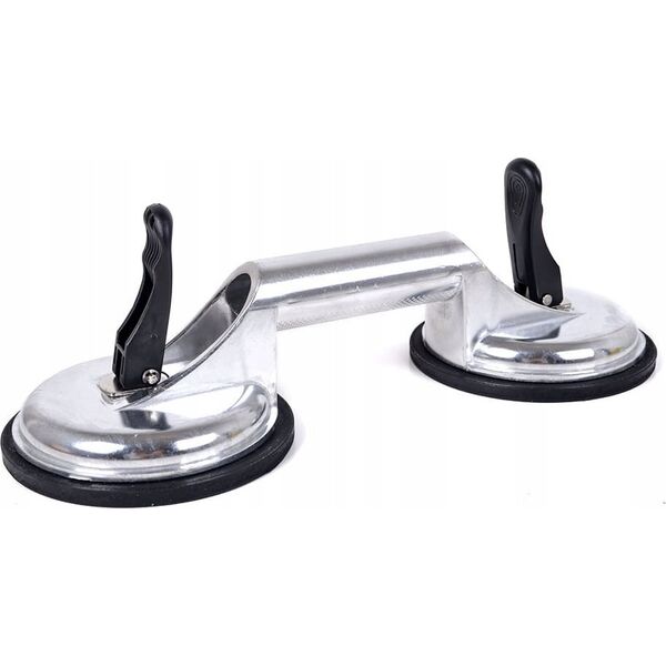 Sourcing Aluminum glass holder, double