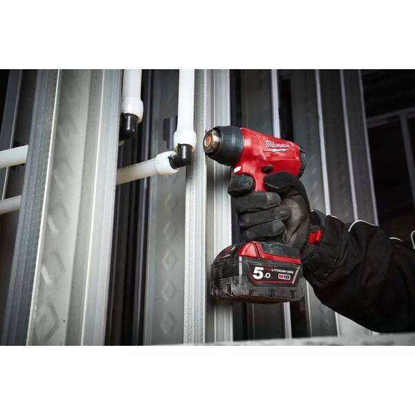 Milwaukee MILWAUKEE.HEAT GUN M18 BHG-502C 2x5.0Ah