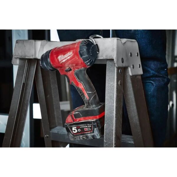 Milwaukee MILWAUKEE.HEAT GUN M18 BHG-502C 2x5.0Ah