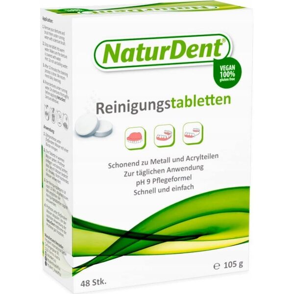 Fittydent FITTYDENT NATURDENT TABL.CZYSZCZ. 48szt.