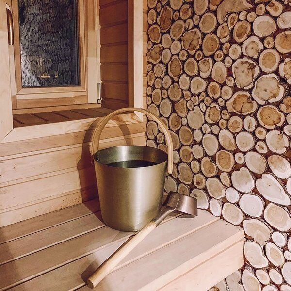 Sourcing SAUNA LADLE CHAMPAGNE RENTO