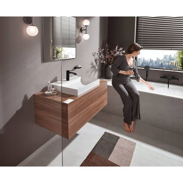 Bateria umywalkowa Hansgrohe Washbasin faucet Hansgrohe Vivenis 80, 75010670, black matte