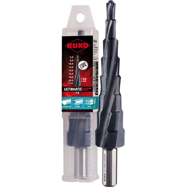 Wiertło Sourcing Step drill RUKO ULTIMATECUT HSS O6-20mm