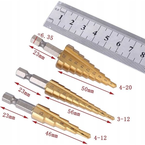 Wiertło Sourcing Step drill RUKO UltimateCut FlowStep O6-20mm