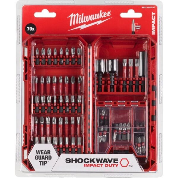 Wiertło Milwaukee MILWAUKEE TIPS SET 70 pcs.