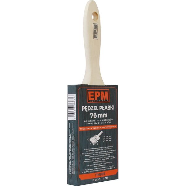 EPM PÄDZEL ANGIELSKI PÅASKI TIMBER 76MM 3''