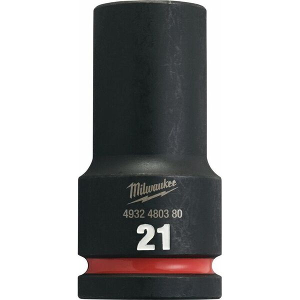 Milwaukee MILWAUKEE IMPACT SOCKET. 3/4" 21mm LONG