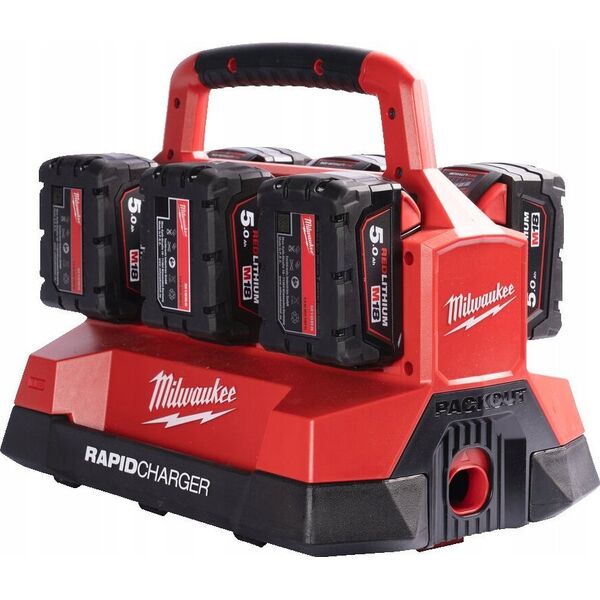 Milwaukee Battery charger M18PC6 (station 6 battery) fast PACKOUT