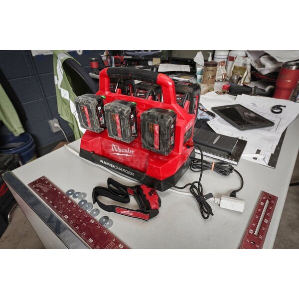 Milwaukee Battery charger M18PC6 (station 6 battery) fast PACKOUT