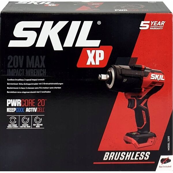 Klucz udarowy Skil 20V BL IMPACT WRENCH 3285CA