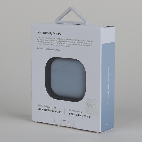 Uniq UNIQ etui Lino AirPods 3 gen Silicone błękitny/arctic blue