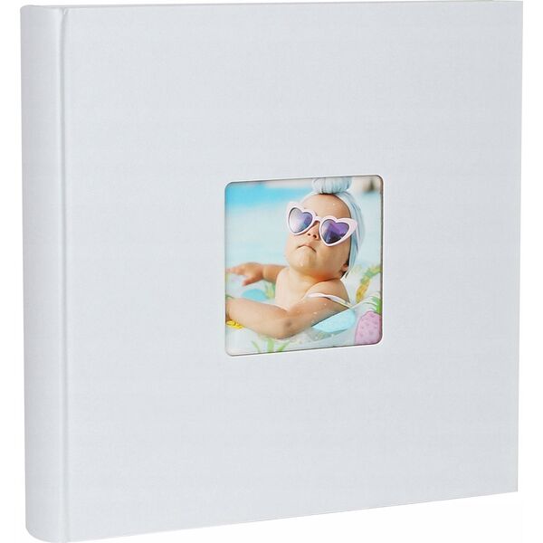 Sourcing Album WALTHER FA-208-BL Fun light blue 30x30/100 pages, white pages | corners/splits | book bound | photo in cover