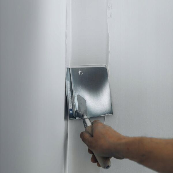 Kubala Don't steel putty corner. avg. angle