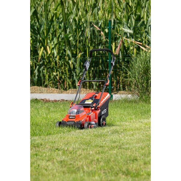 Kosiarka akumulatorowa Yato YT.MOWER 2x18V 37cm WITHOUT BATTERY. AND ORDER.