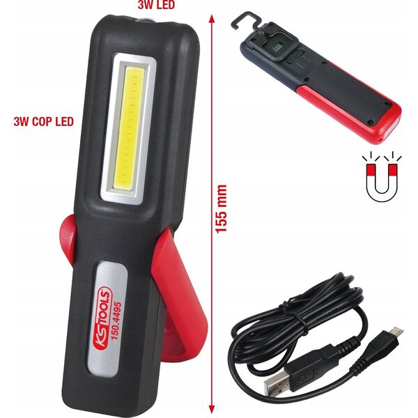 Sourcing Flexible workshop LED lamp KS TOOLS