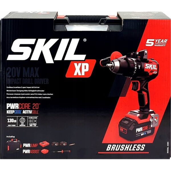 Wiertarko-wkrętarka Sourcing 3085XP 20V BL COMBI DRILL