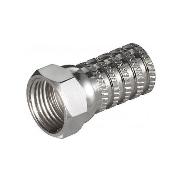 RB-LAN Wtyczka F wkręcana 6,0 mm miedź