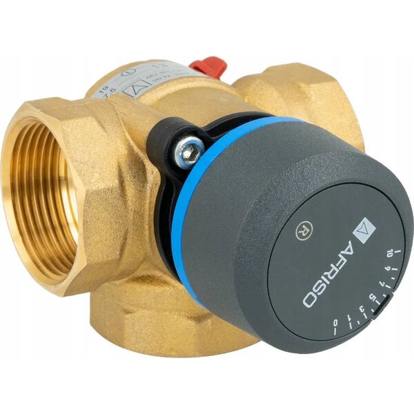 Afriso Zawór mieszający 3-drogowy obrotowy ARV 385 Vario ProClick, DN32, Rp1 1/4", Kvs 7,5-19