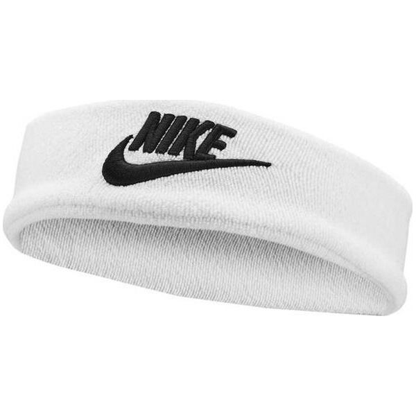 Nike Opaska na głowę Nike Classic Terry biała N1008665101OS