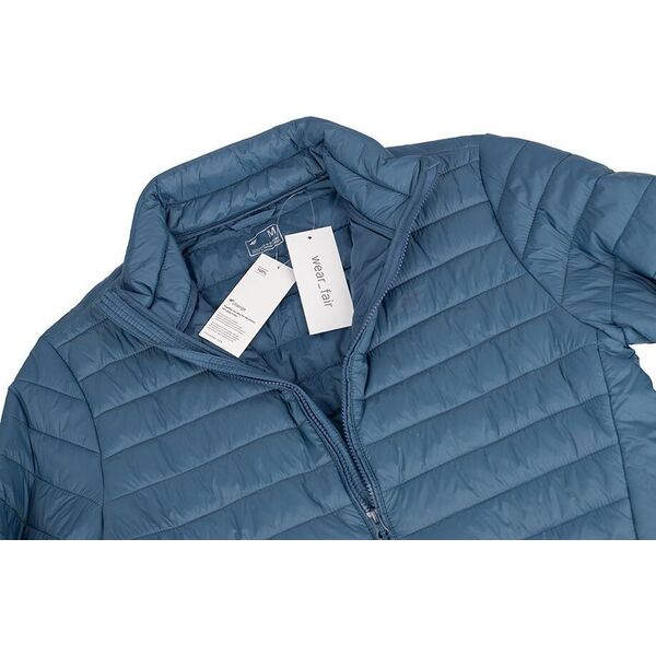 Kurtka męska 4f Kurtka męska puchowa 4F M239 denim 4FAW23TDJAM239 32S S