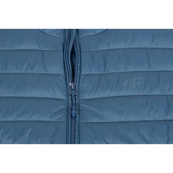 Kurtka męska 4f Kurtka męska puchowa 4F M239 denim 4FAW23TDJAM239 32S XL