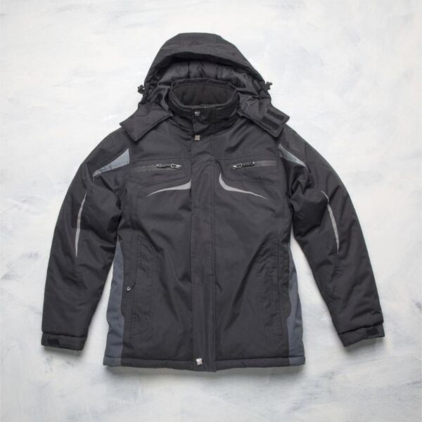 Kurtka męska Ardon WINTER JACKET ARDON PHILIP BLACK-GREY L