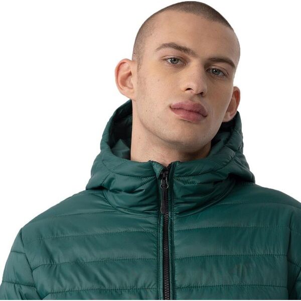 Kurtka męska 4f Kurtka męska puchowa 4F M240 zielona 4FAW23TDJAM240 41S 2XL