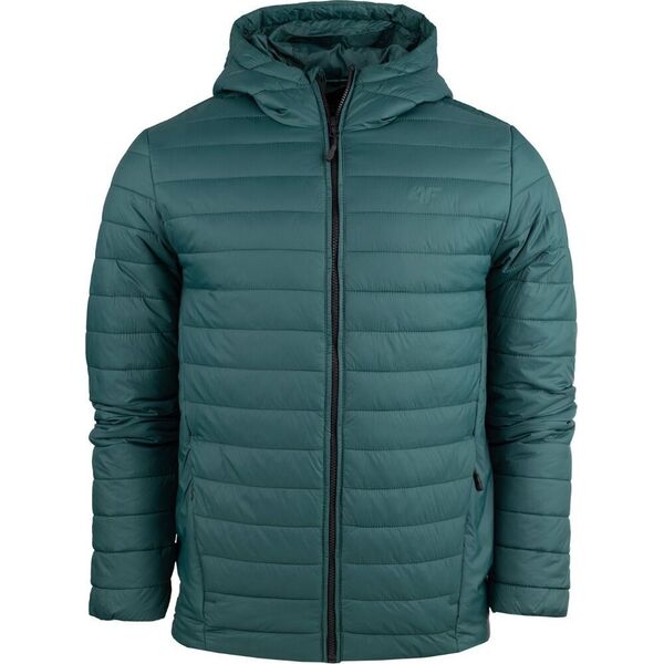 Kurtka męska 4f Kurtka męska puchowa 4F M240 zielona 4FAW23TDJAM240 41S XL