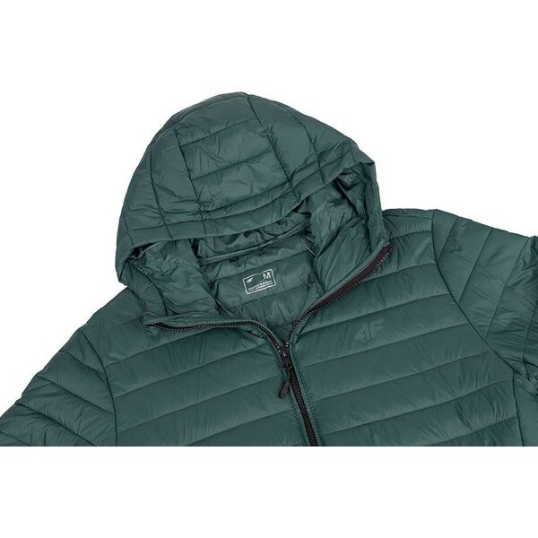 Kurtka męska 4f Kurtka męska puchowa 4F M240 zielona 4FAW23TDJAM240 41S XL