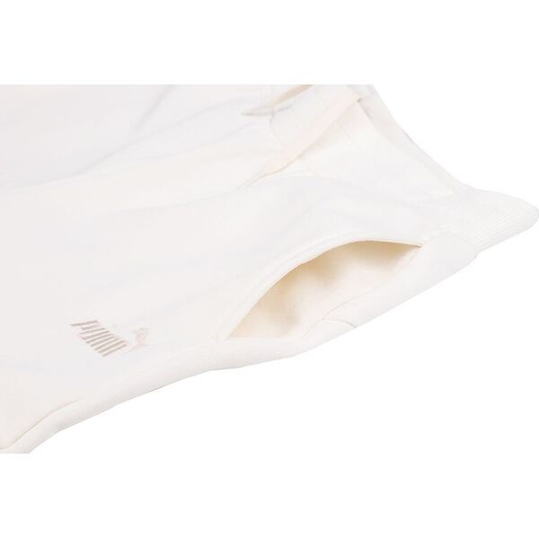 Puma Spodnie damskie Puma ESS  Embroidery High-Waist Pants FL kremowe 670007 99 L
